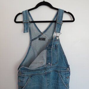 Abercrombie & Fitch Denim Overalls, Size Medium